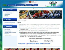 Tablet Screenshot of caliteo.fr